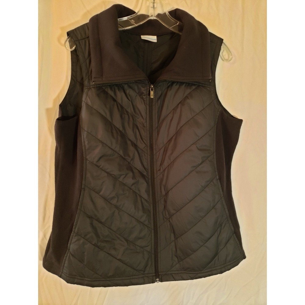 Women's Columbia Black Vest Size XL
